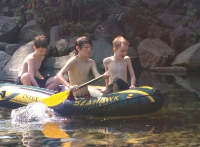 Cooling off in Lynn Creek - C Liggett