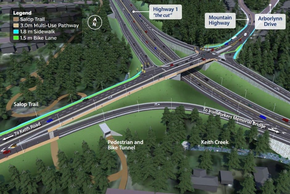 Mountain Highway interchange